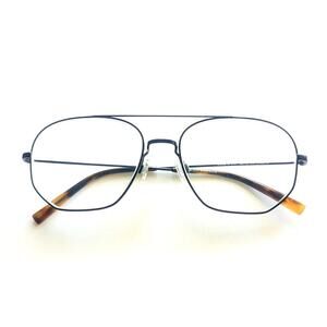 Warby Parker Aram W 2101 Eyeglasses Modern Geometric Metal Frame 56 18 145